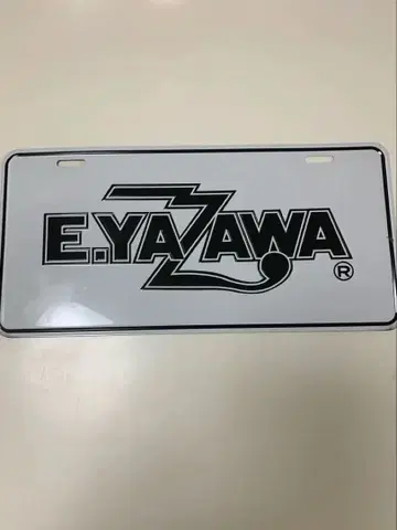 E.YAZAWA 번호판