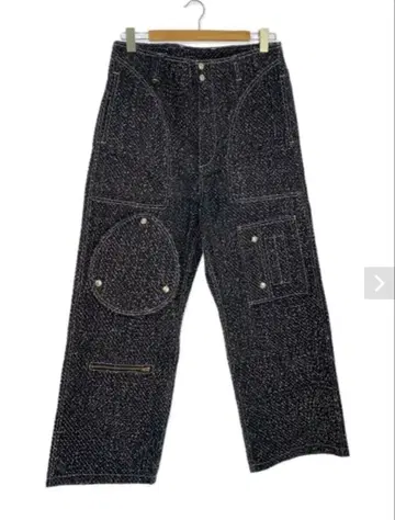 랜디 23aw 뉴 스페이스 니들 펀치 스페이스 팬츠 데님