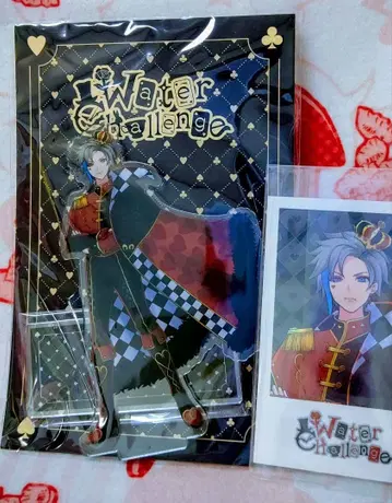 워터 챌린지 스마나이 선생님 아크릴 스탠드 폴라로이드 세트