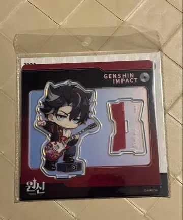 원신 한국 한정판 한국 카페 SD 아크릴 스탠드 리오세슬리