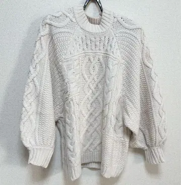 시마무라 tal.by yumi 121 콜라보 니트 아이보리 S 사이즈