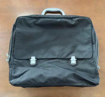 사자비 SAZABY 2WAY 나일론 숄더백 브리프 케이스 블랙