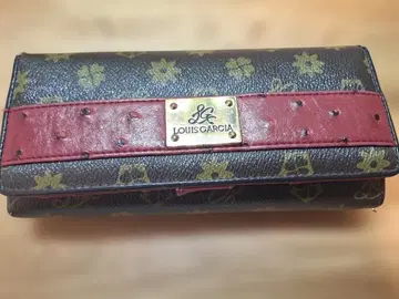 LOUIS GARCIA 꽃무늬 접이식 지갑