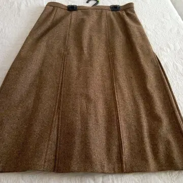 별주 제작 트위드 플리츠 스커트