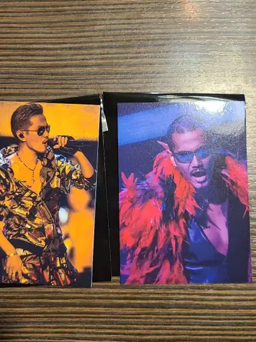 EXILE ATSUSHI 포토 카드 2종 세트 커스텀 에디션