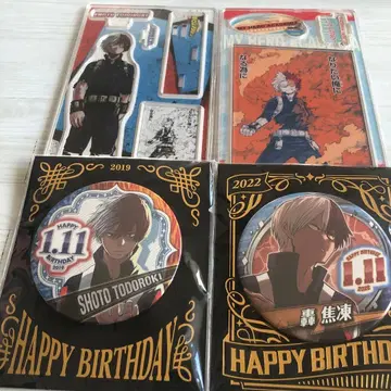 명장면 디오라마 피규어 생일 캔뱃지 벌스데이 히로아카 토도로키