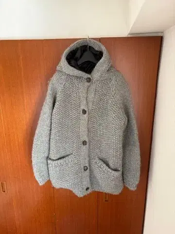 THE INOUE BROTHERS 알파카 니트 가디건 M