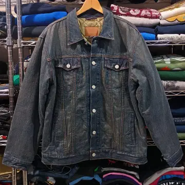 00s 빈티지 구제 의류 갭 충전솜 G 데님 자켓
