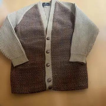 생전 정리 여성용 가디건 두꺼운 소재 레트로풍