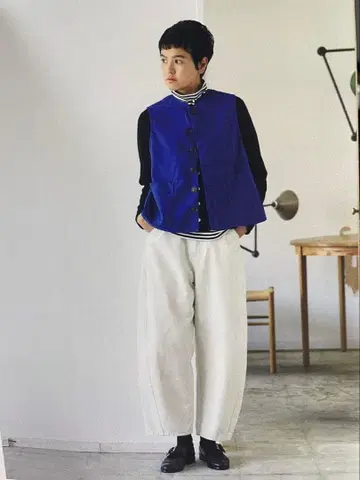 내추럴 랜드리 에그 팬츠 사이즈 2