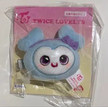 TWICE LOVERYS 봉제 인형 헤어 클립 나연 나블리