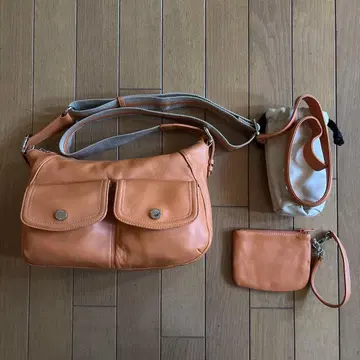 HAMANO 하마노 가죽 공예 숄더백