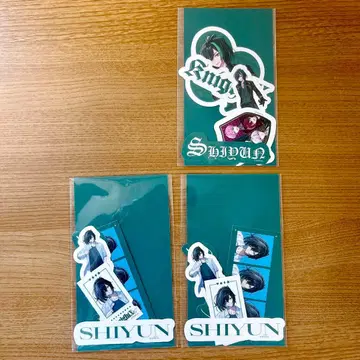 [시윤군] 기사X 스티커 5장 세트 x 3 팬미팅 복권