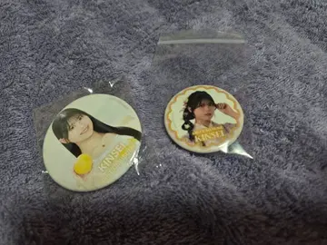 사과 아가씨 금성 캔뱃지 2개 세트