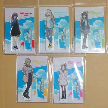 영화 걸즈 밴드 클라이 후편 이어지는 아크릴 스탠드 전 5종 세트