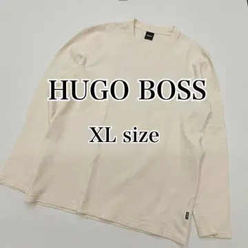 HUGO BOSS 휴고보스 긴팔 상의 티셔츠 XL 와플 무늬