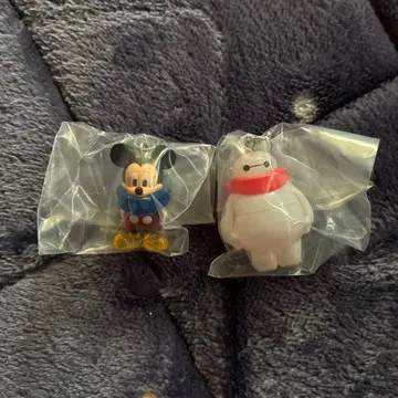 디즈니 캐릭터 메지루시 액세서리 Winter 미키 베이맥스