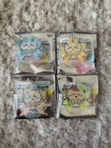 초 매지컬 치이카와 아크릴 스탠드 겸용 홀로그램 아크릴 키링 묶음 판매