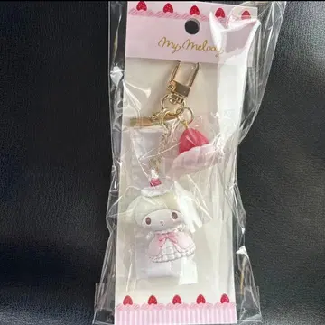 마이멜로디 딸기 휘핑 케이크 키링 산리오