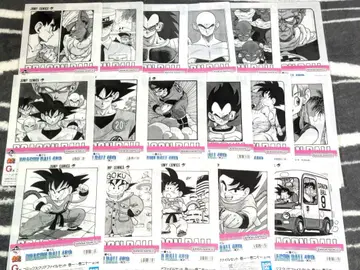 x 17종류 제일복권 드래곤볼 40th 클리어 파일 세트 미개봉 새상품