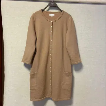 애니에스 베이 agnes b 롱 가디건 베이지 3 사이즈