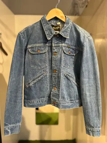 라이트 블루 데님 자켓 wrangler