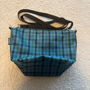 최종 가격 인하 파밀리아 미니백 그린 체크