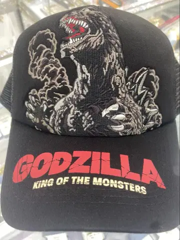 (15) 고질라 메쉬 캡 블랙