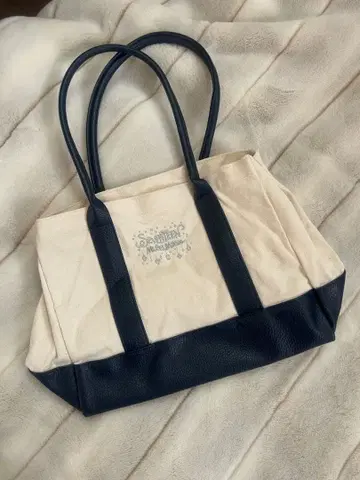 SEVENTEEN 토트백 아이보리/네이비