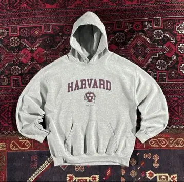 GILDAN 길단 칼리지 로고 풀오버 후드티 그레이