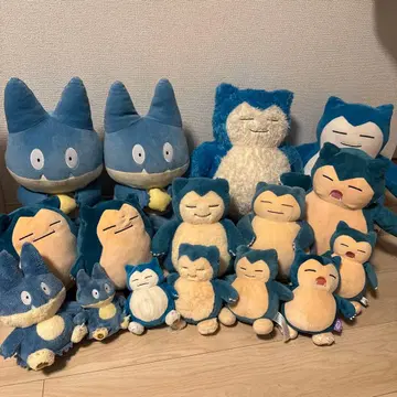 잠만보 봉제 인형 세트 16개