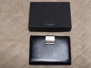 이시이 타츠야 T-BOOK 시스템 수첩 팬클럽 블랙 가죽