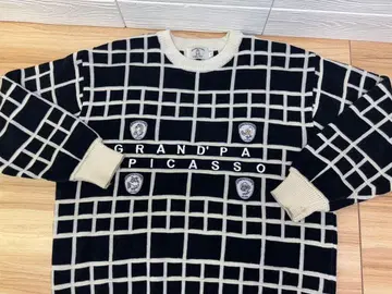 GRAND PAPICASSO 두꺼운 원단 긴팔 니트 4L