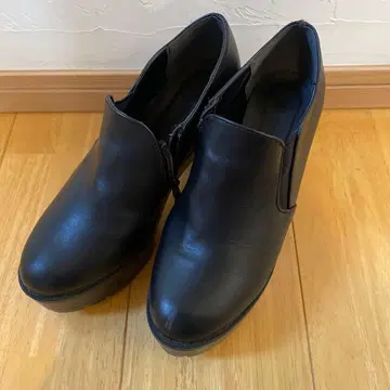 통굽 부티 부츠