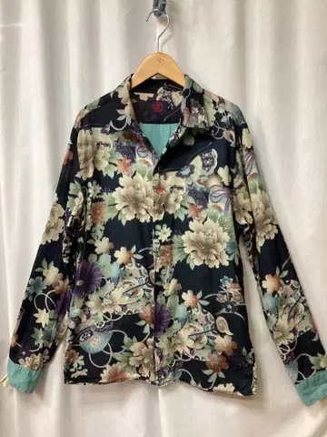 최종 가격 인하 의류 코로모 긴팔 셔츠 일본풍 패턴 11