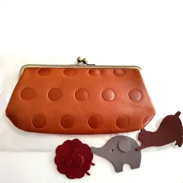 Kanmi 칸미 캔디 도트 가마구치 롱 지갑