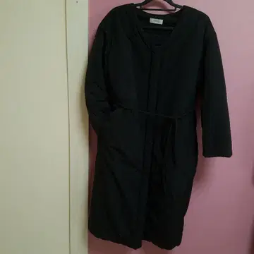 forksy 블랙 롱 다운 자켓