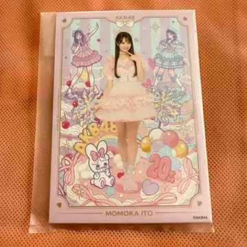 이토 모모카 아티스트 콜라보 브로마이드 isayamax 아토레 AKB48