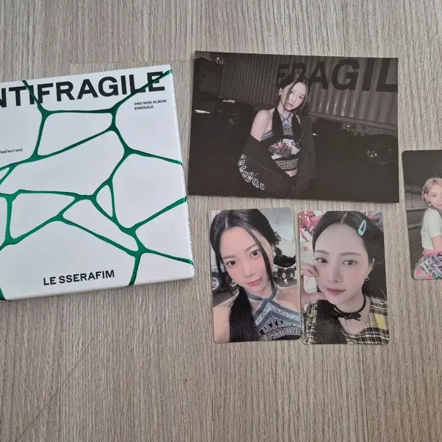 르세라핌 단순 개봉 앨범 + 포카