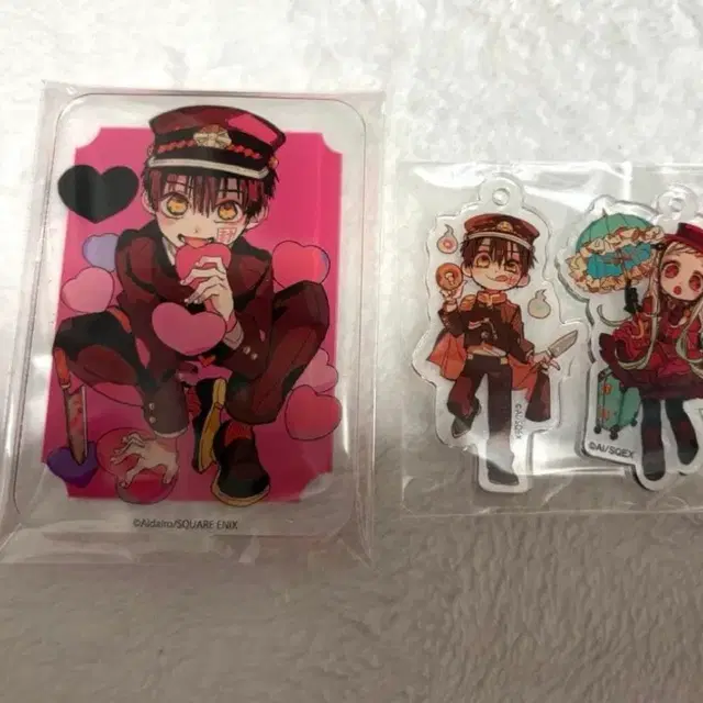 지박소년 하나코군 일괄 아크릴 스탠드 및 키링