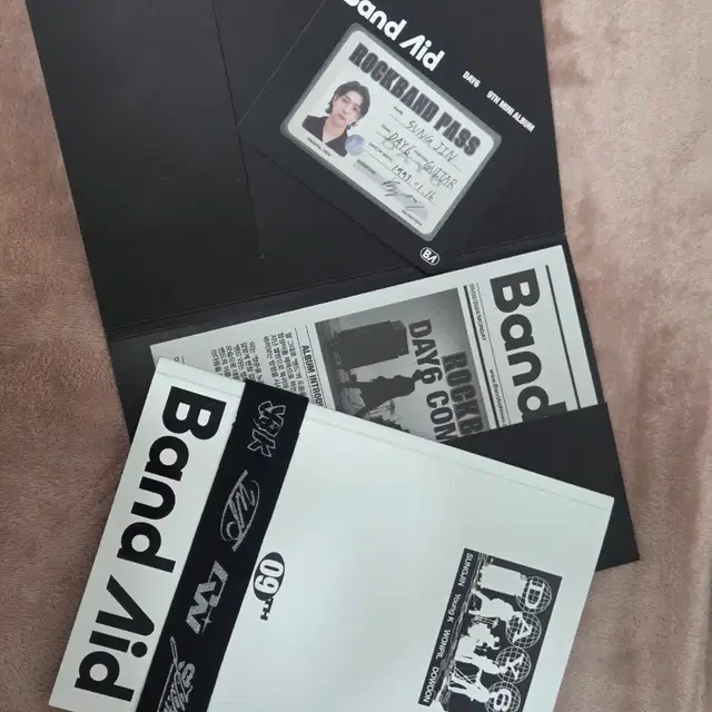 데이식스 Band Aid 앨범 성진 패스 포함