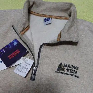 한텐 안감 기모 집업 트레이너 LL HANG TEN 새상품