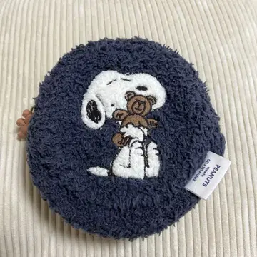 젤라또피케 스누피 원형 파우치 네이비