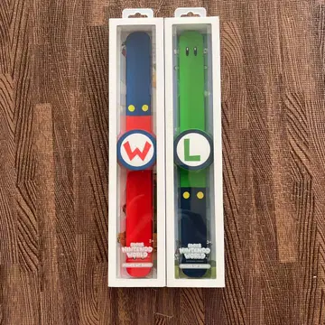 마리오 루이지 파워업 밴드 2개 세트