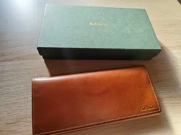 Paul Smith 천연 가죽 장지갑 카멜