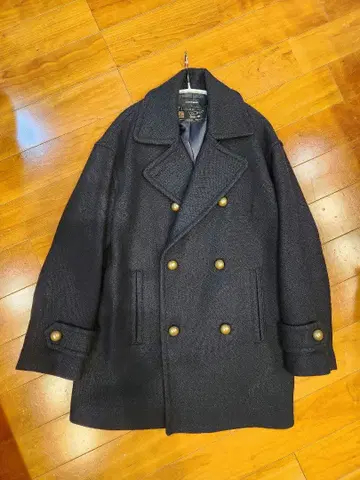 저널 스탠다드 Manteco 네이비 피 코트 BiBye