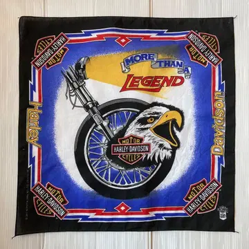 HARLEY DAVIDSON 빈티지 반다나 USA제