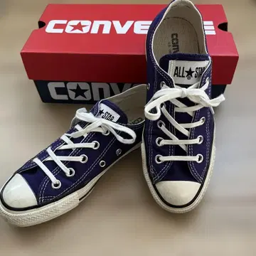 ALL STAR 퍼플 스니커즈 us 오리지널