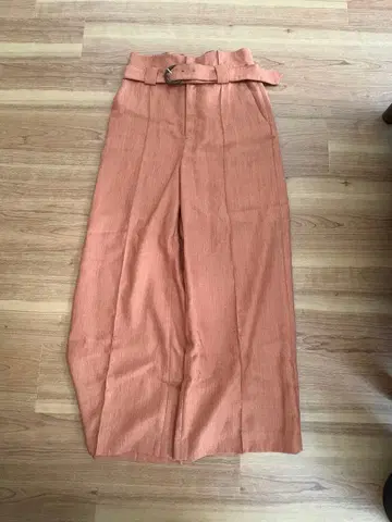 로페 와이드 팬츠 벨트 포함