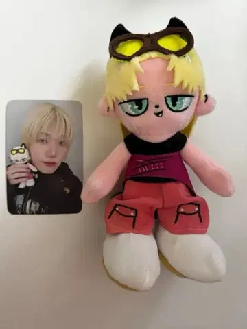 p1harmony p1kids 종섭 트레이딩 카드 인형